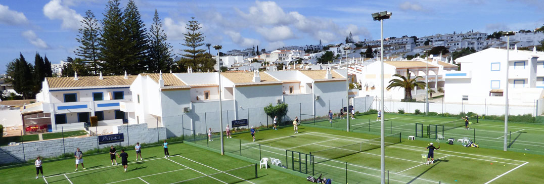Tennis courts at Luz Bay Hotel 