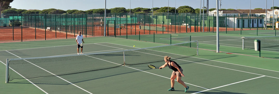 Tennis courts in Andalucia