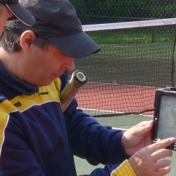 Video analysis at the London Tennis Camp