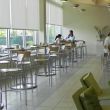 The tennis clubhouse