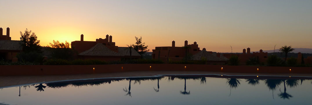 Pool at the Amendoeira Tennis Resort