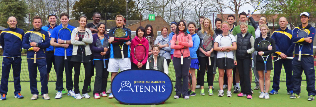  erwachsenen Tennisspieler