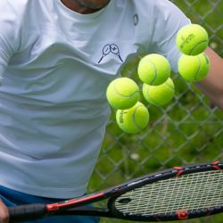 amazing tennis trick 