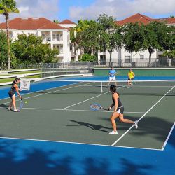 Star Island tennis court