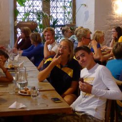 Cena all' Oxford Tennis Camp